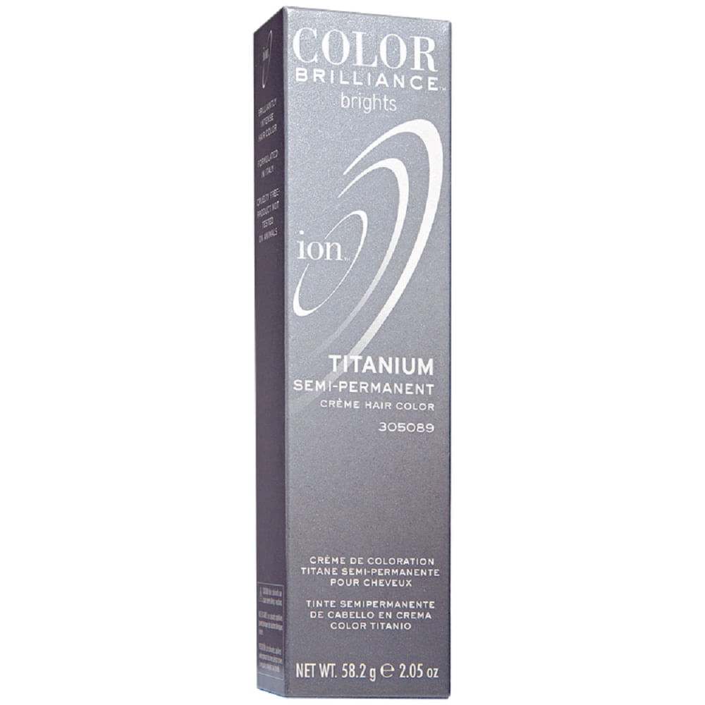 Tinte Semi Permanente en Crema Brights 58.2gr Ion Titanium