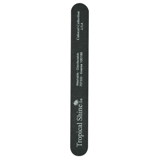 Lima de Uñas Negra Tropical Shine a $2.900: acolchada, lavable y sanitizable