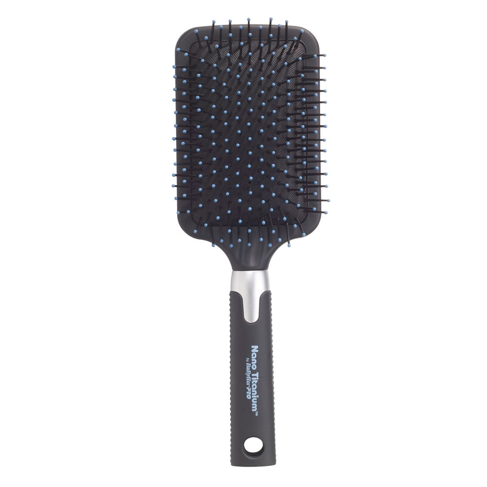 Cepillo plano para desenredar nano titanium