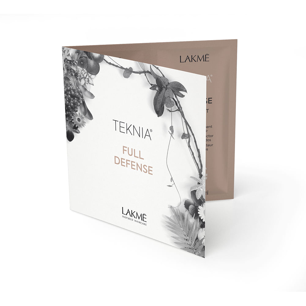 Sachet Shampoo y Tratamiento Lakme Teknia Full Defense 10ml