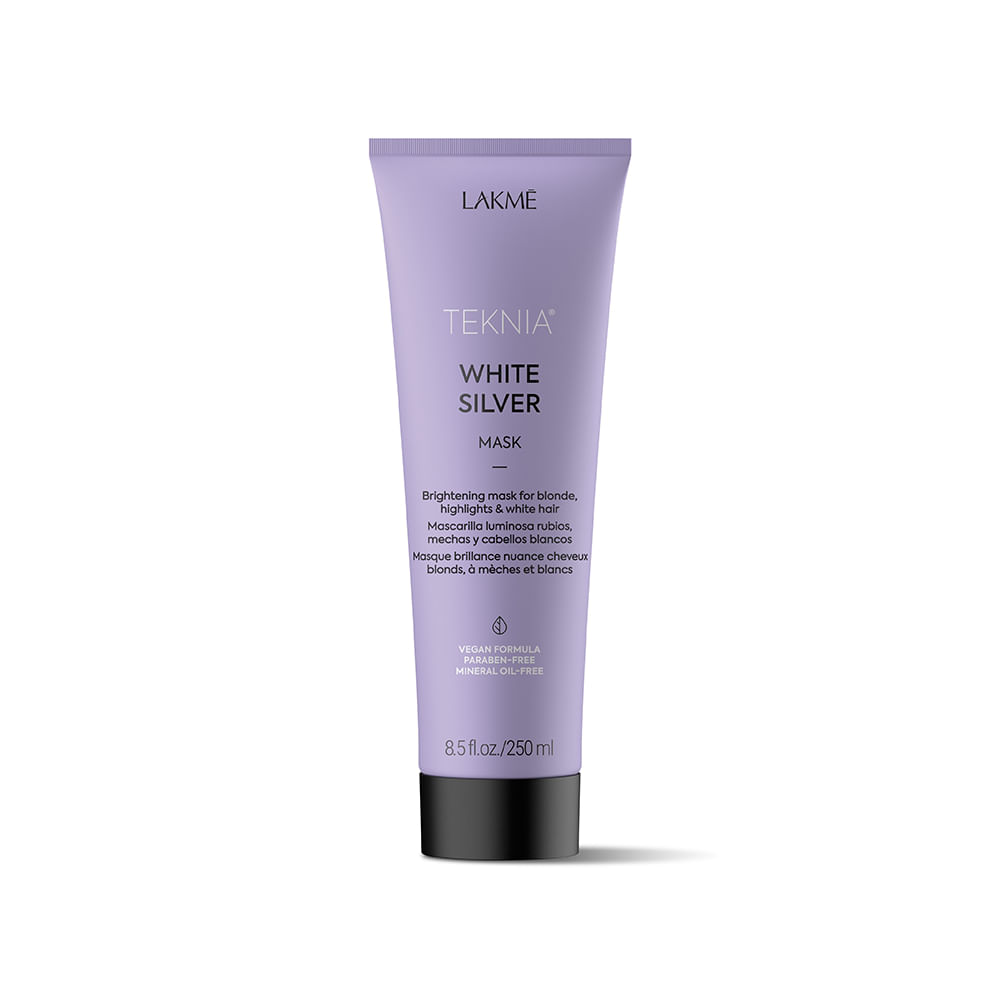 Máscara Lakme Teknia White Silver 250ml