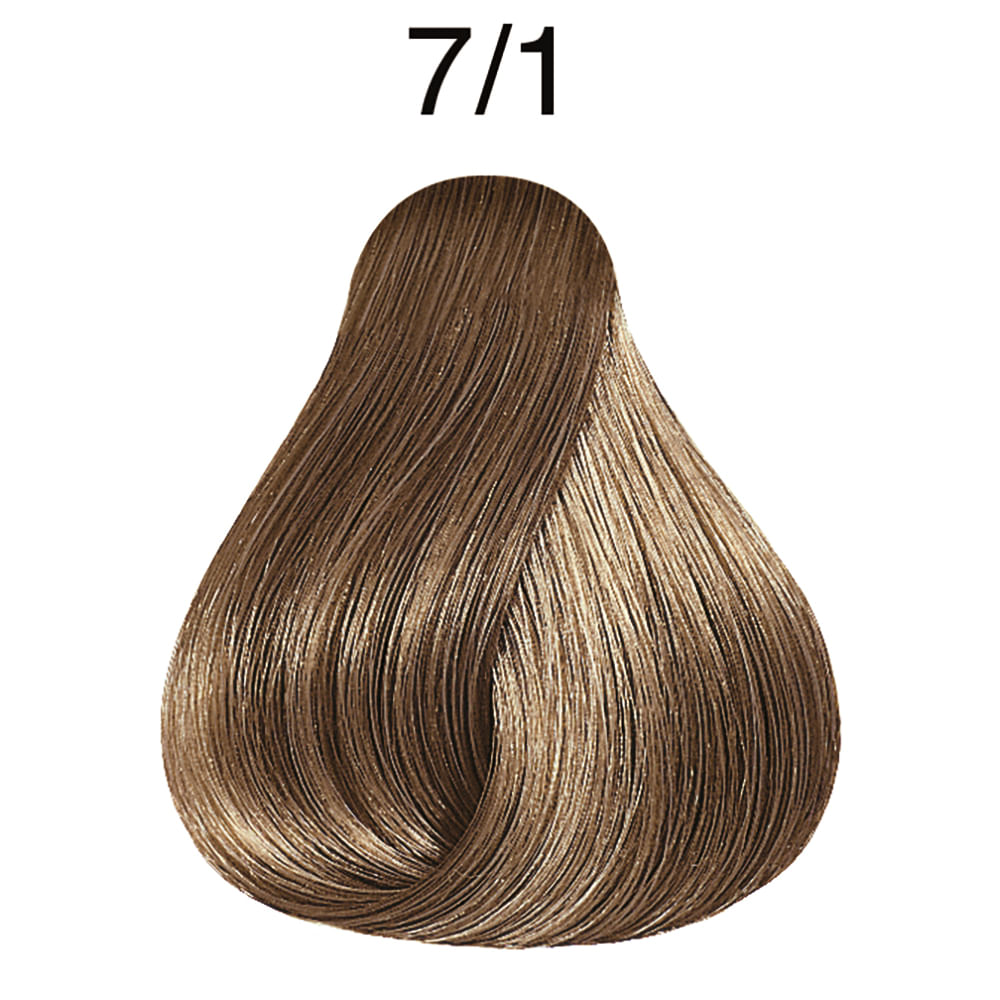 Tinte Touch Wella 60ml 7-1 Rubio Mediano Ceniza