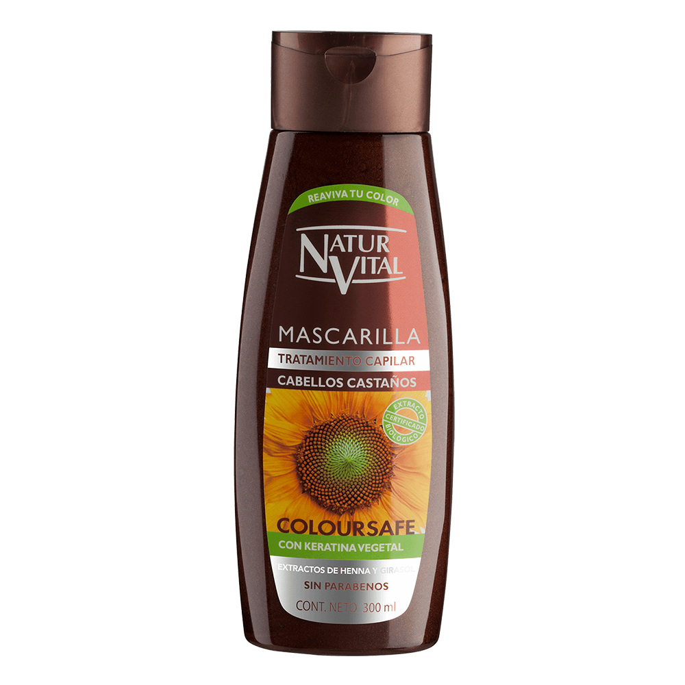 Máscara para cabellos Castaños Natur Vital 300ml