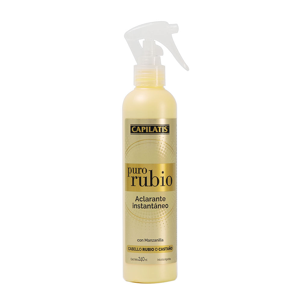 Aclarante instantáneo Puro Rubio Capilatis 240ml
