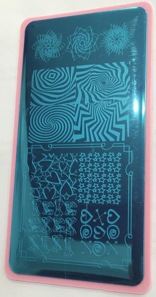 Plantilla para manicura Mini Mani Moo