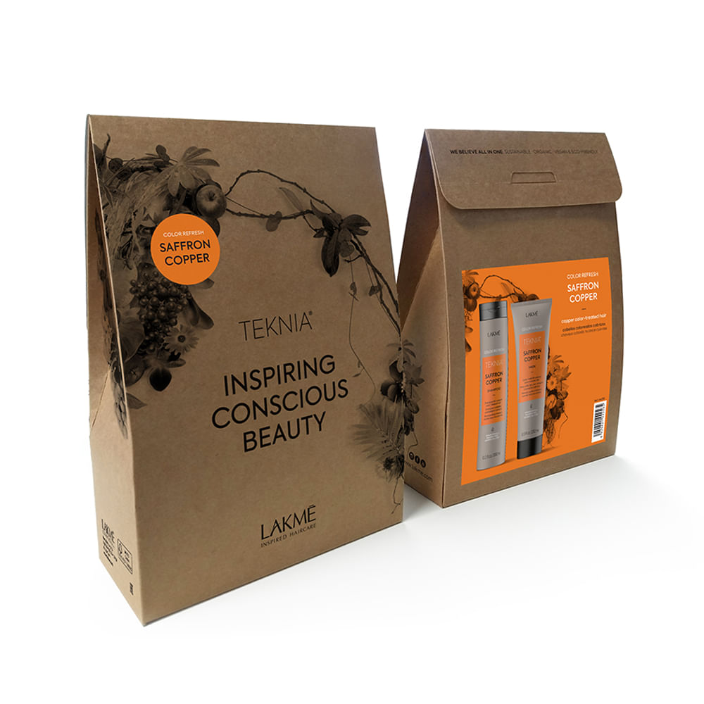 Kit Lakme Teknia Refresh Copper 2un