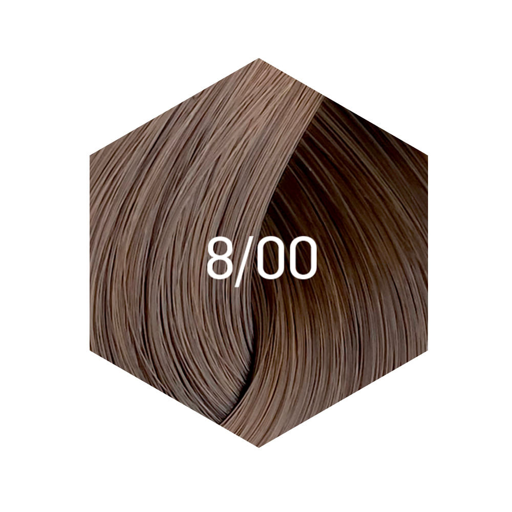 Tintura Permanente New Collage 60ml Lakme 8/00 rubio claro