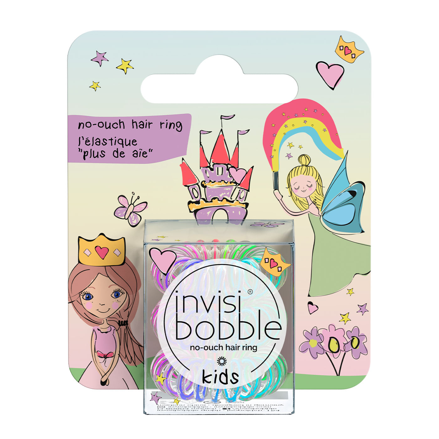 Colet espiral Invisibobble Small Rainbow 3 un