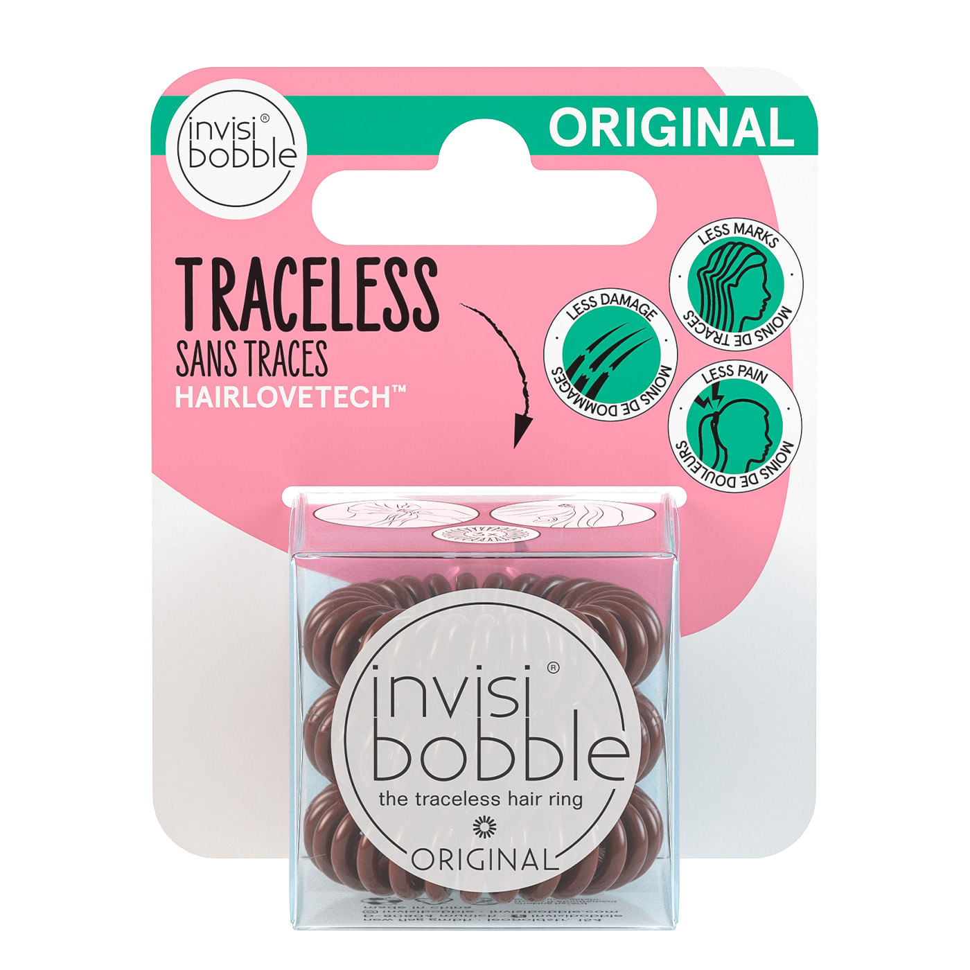 Colet espiral Invisibobble Original Café 3 un