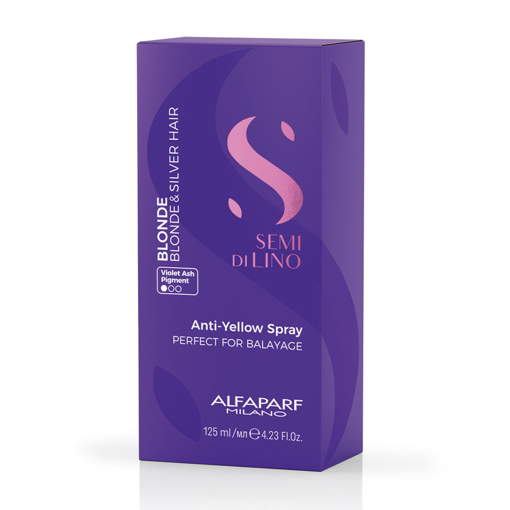 Acondicionador sin enjuague Alfaparf Anti-Yellow 125 ml