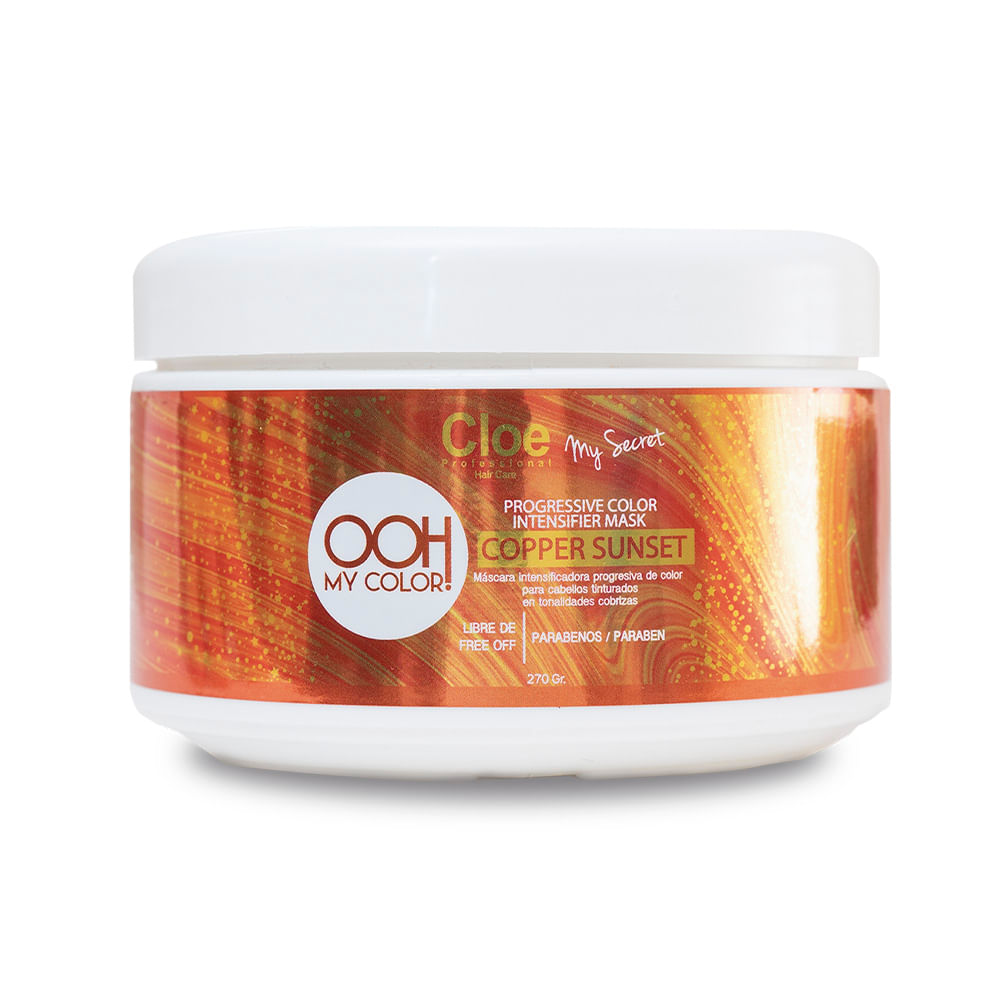 Máscara Con Color Cloe Copper 270 Ml