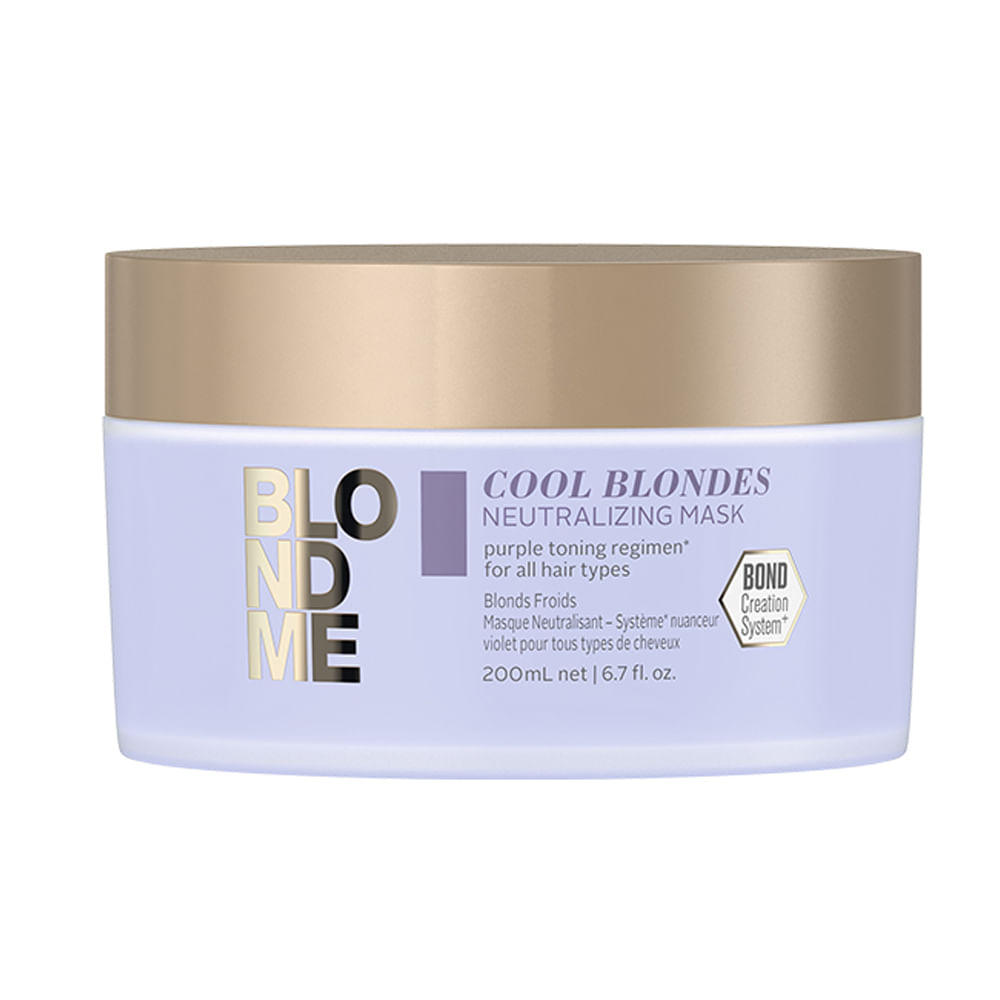 Máscara Schwarzkopf Blonde Me Cool 200 ml