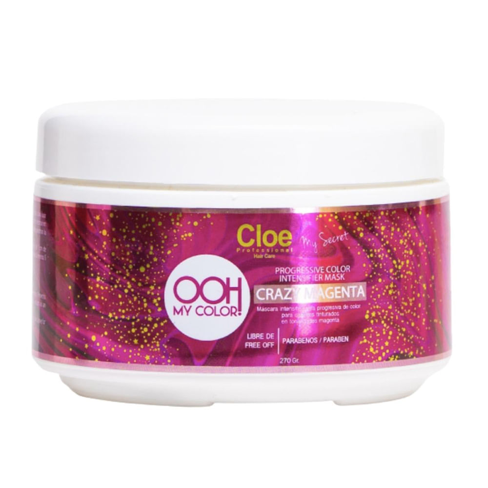 Máscara Con Color Cloe Magenta 270 Gr
