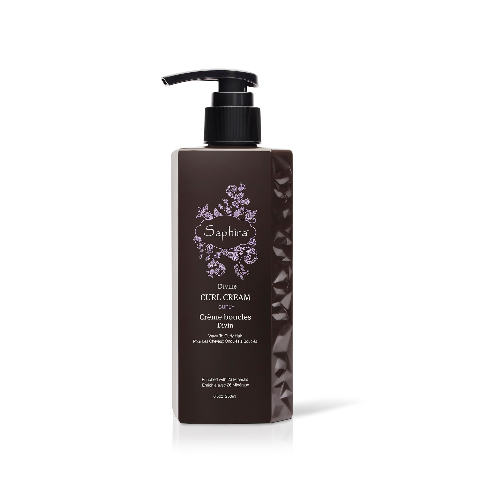 Crema de Peinar Saphira Mineral Mud Curly 250ml