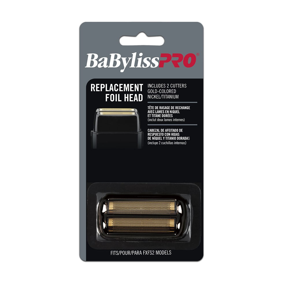 Repuesto cuchilla FXRF2B AFEITADORA DOBLE NEGRO Babyliss