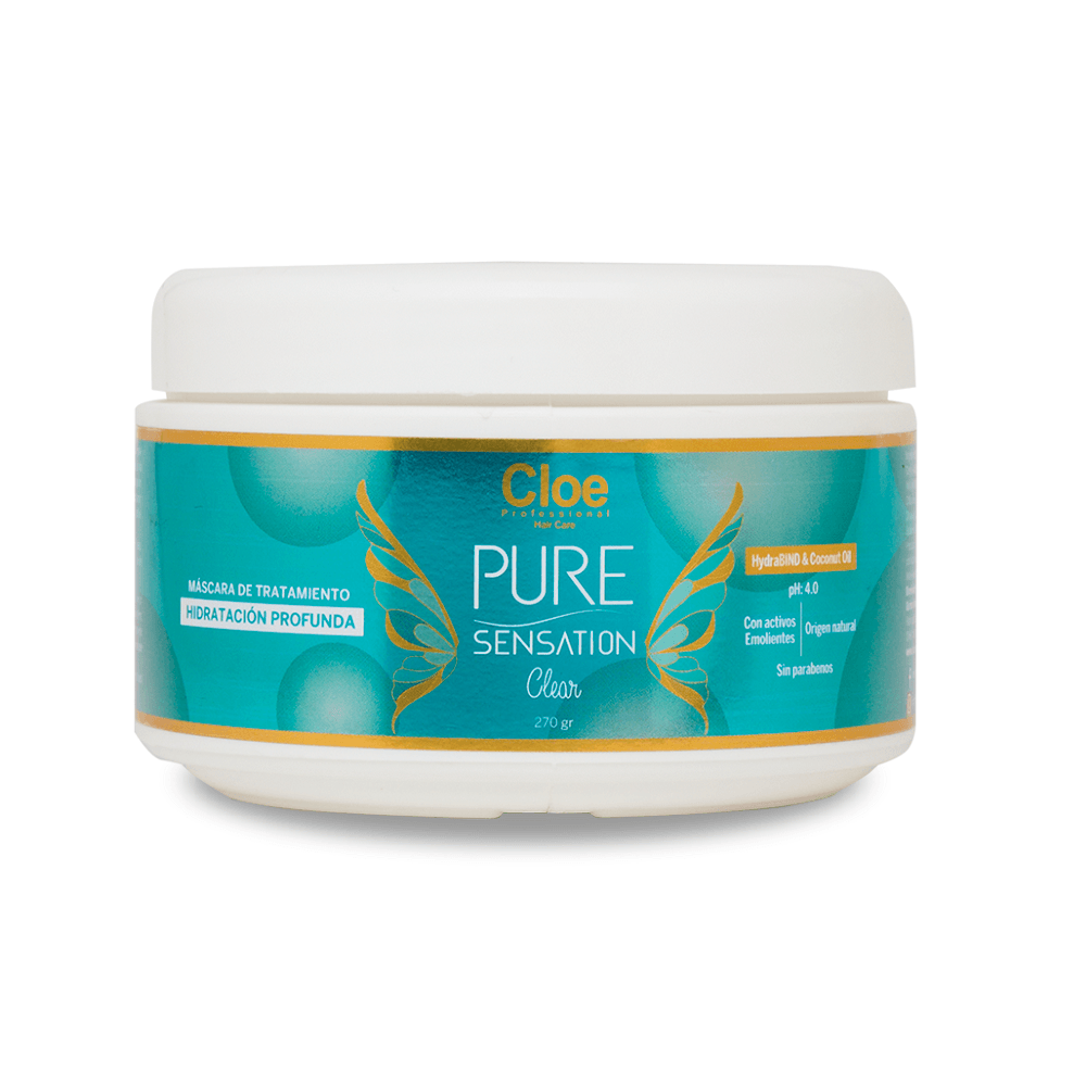 Máscara Cloe Pure Sensation Clear 270Gr