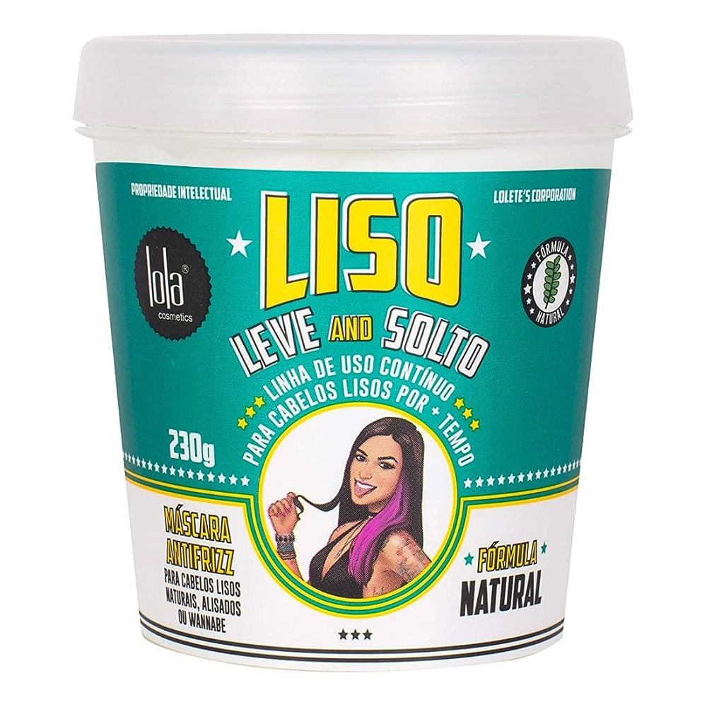 Máscara Lola Cosmetics Liso 230Gr