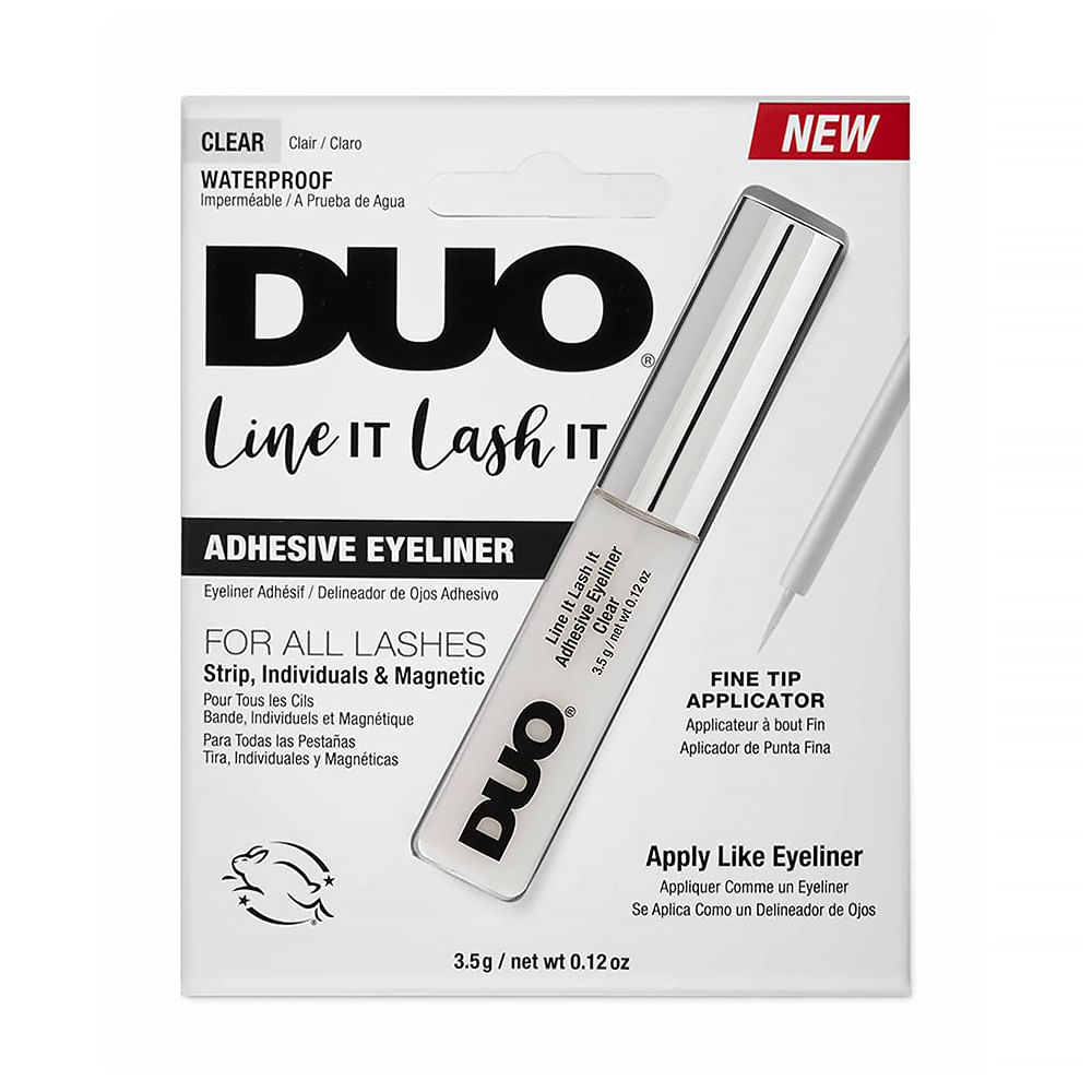 Peg.Pestañas Duo Ad-Duo58650 Delineador Claro 3,5Gr Lash It Transparente