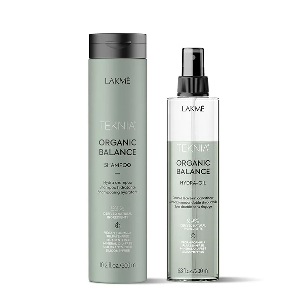 Kit Shampoo y Acondicionador Organic Balance Teknia Lakme
