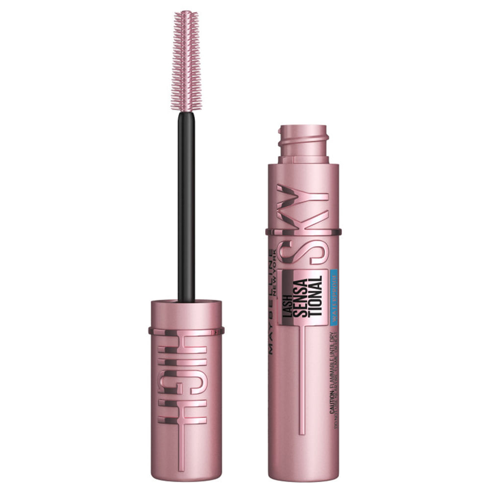 MASCARA PESTAÑAS MAYBELLINE SKY HIGH WATERPROOF VERY BLACK