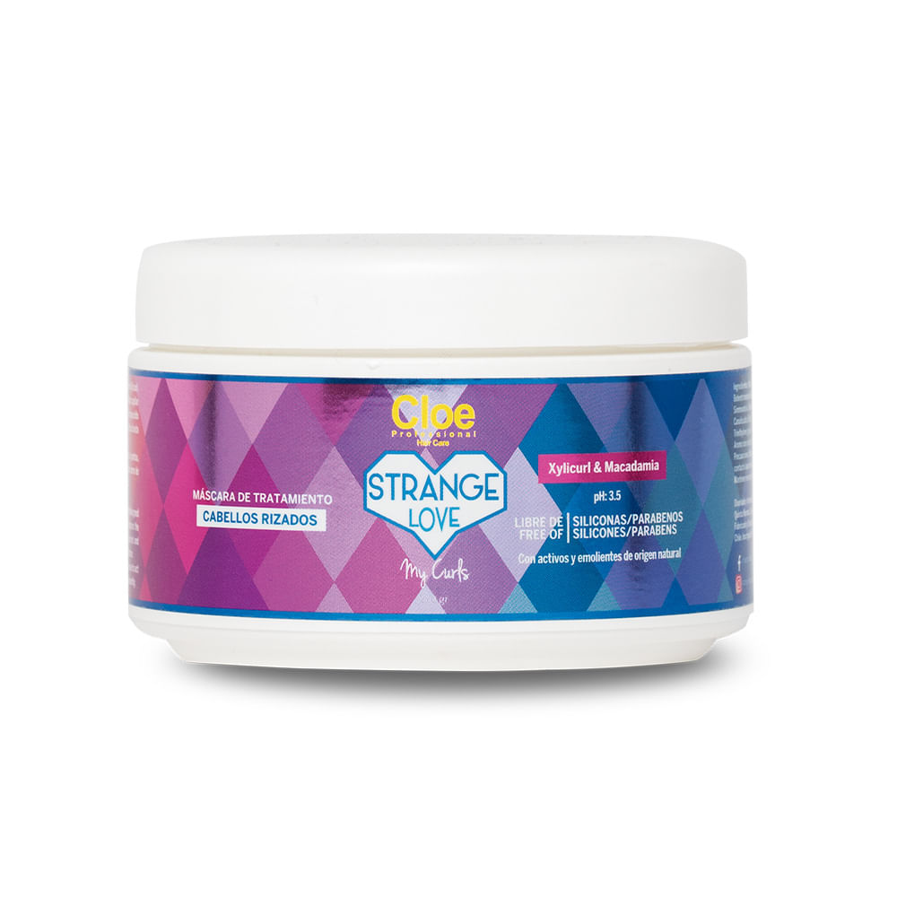 Máscara Para Rizos Cloe Strange Love Curls 270Gr