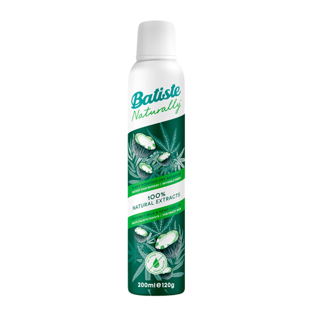 Shampoo en Seco Batiste Naturally Coconut 200ml
