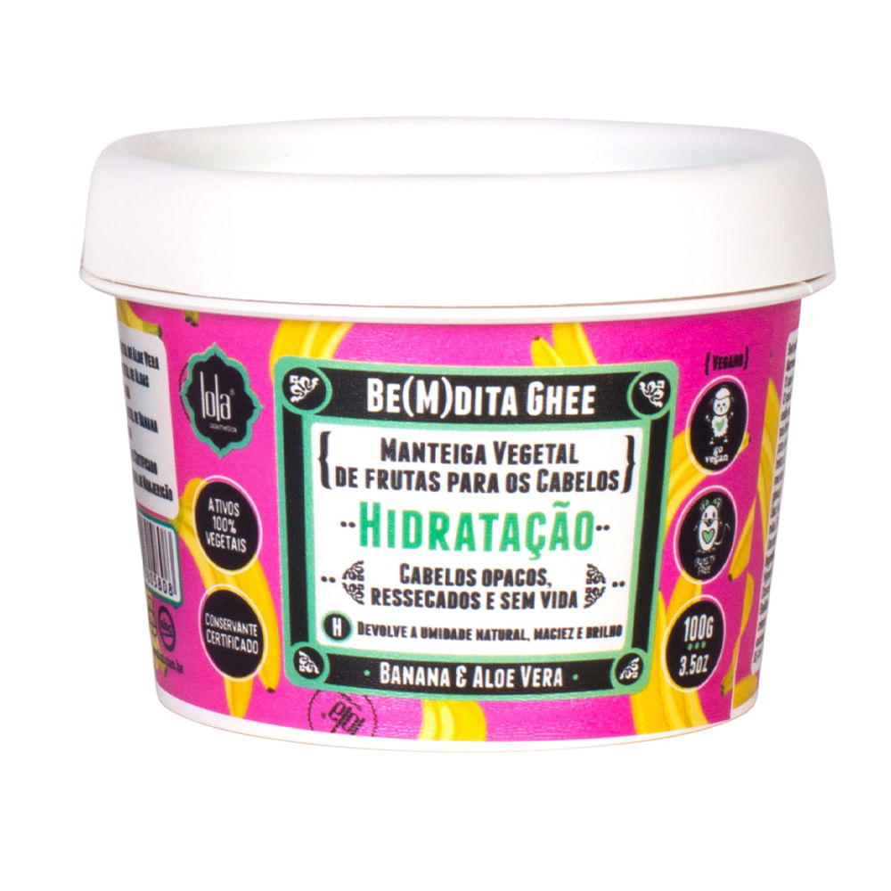 Máscara Lola Cosmetics Ghee Nutricion Banana 100Gr