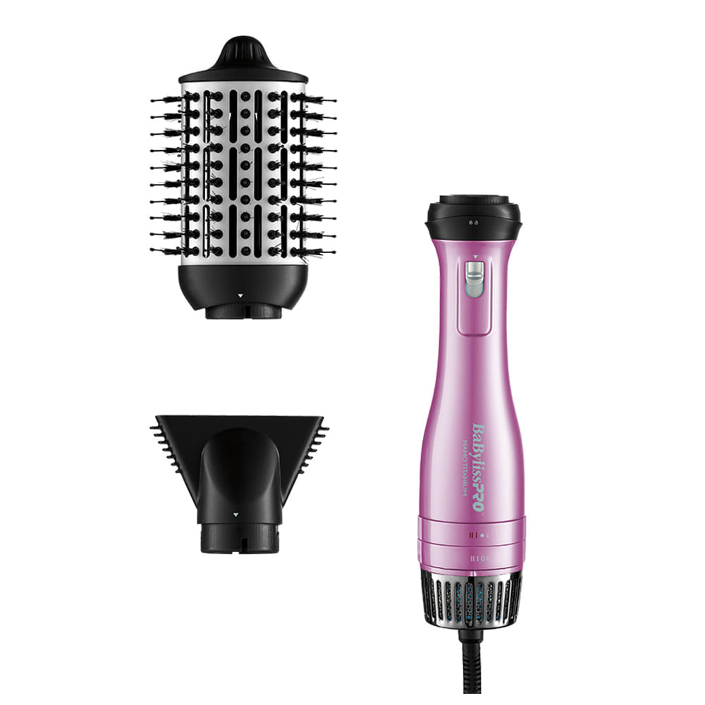 Cepillo Secador 2 En 1  Pink Crocus