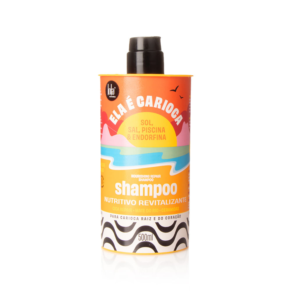 Shampoo Nutritivo Revitalizante Ela É Carioca 500ml