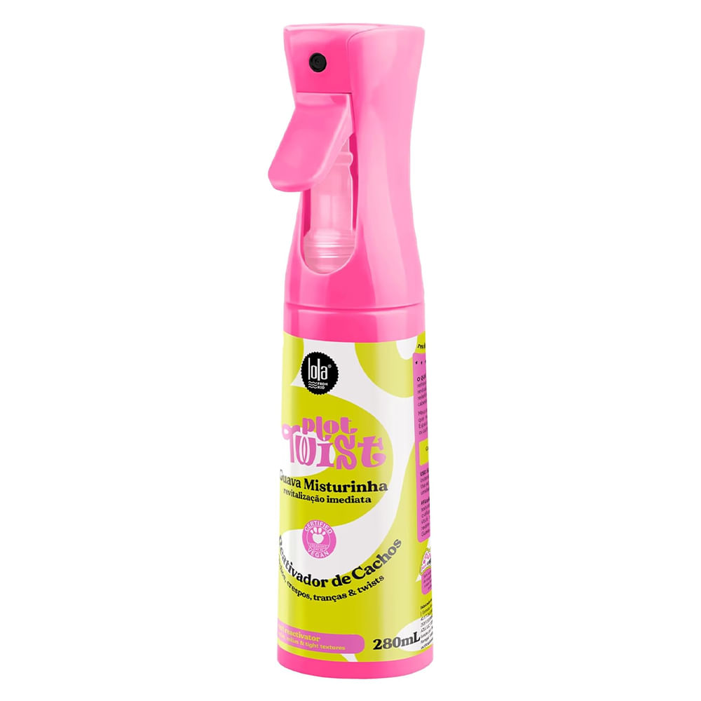 Spray Bruma Refresh De Rizos Plot Twist Guava Misturinha 280ml